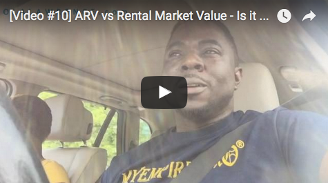 [Video #10] ARV vs Rental Market Value - Is it s deal? 